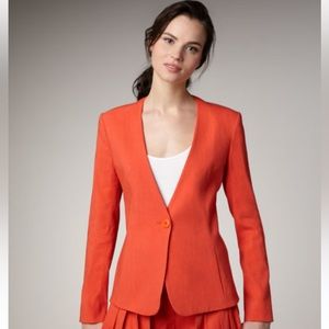 Theyskins theory linen blazer. Size 6.